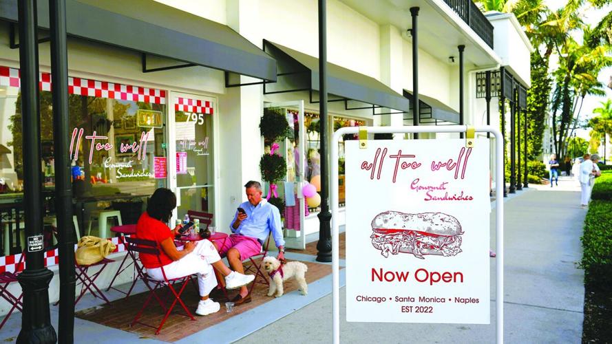 All Too Well Gourmet Sandwiches in downtown Naples
