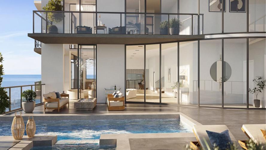 Outdoor living spaces define penthouse design