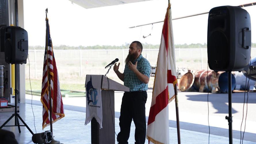 First CTC aviation graduate speaks at opening event
