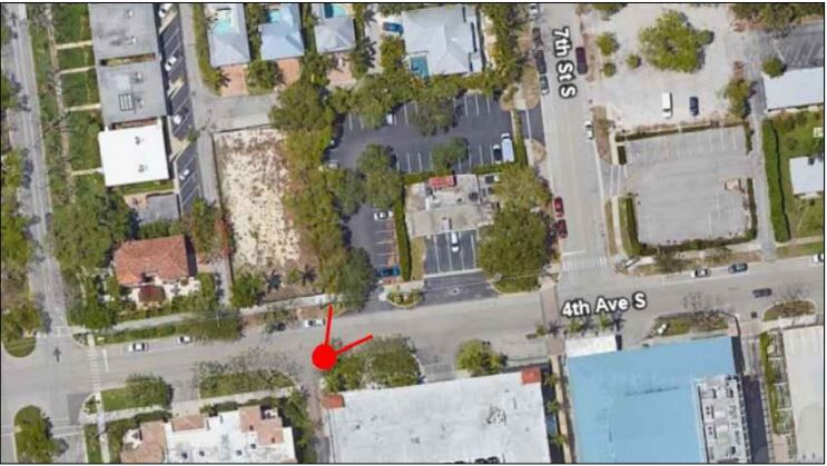 Inn on Fifth current site aerial