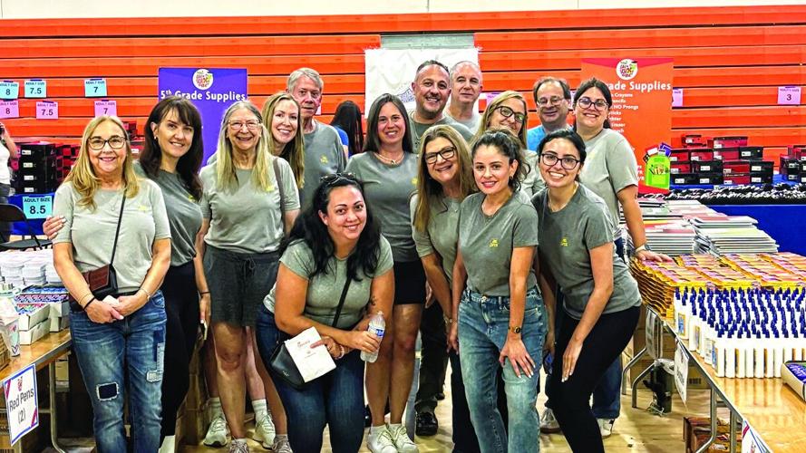 CBIZ employees support local school drive
