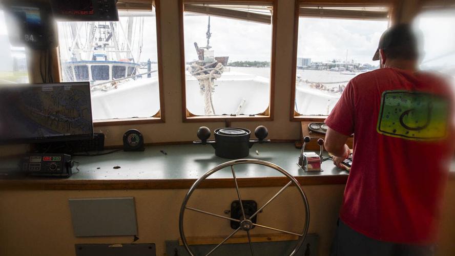 Shrimper Michael Frost returns to San Carlos Island