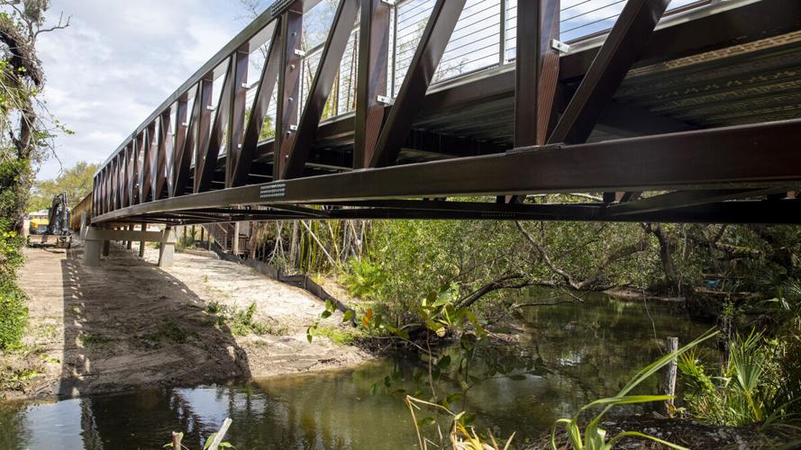 New pedestrian bridge expands park access