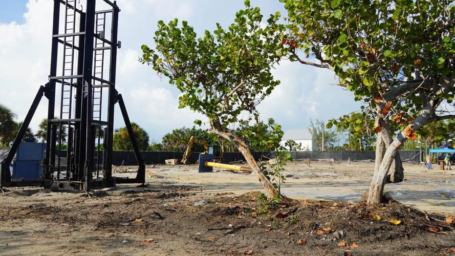 Work gets underway at Gulf Beach Condominium