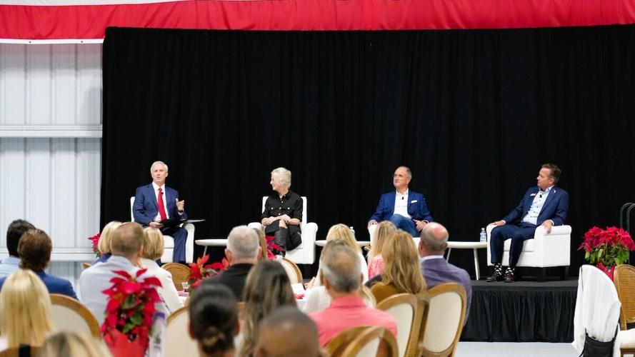 NextGen kick-off moderator Michael Benson David Hoffmann Jerri Hoffmann Jim Schwartzel 3