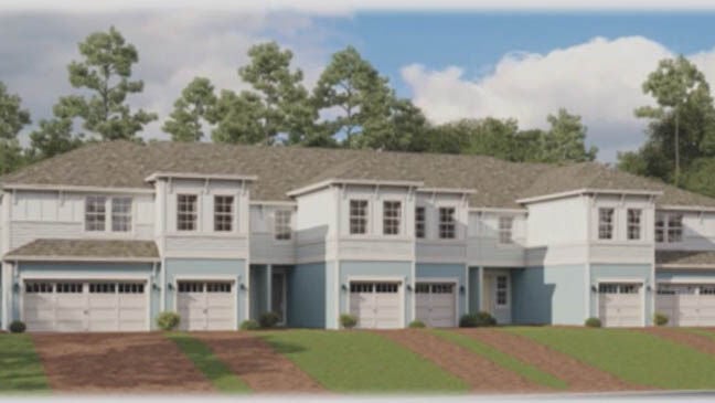 Townhome rendering