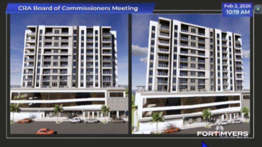 Renderings show planned Irving high-rise in downtown Fort Myers
