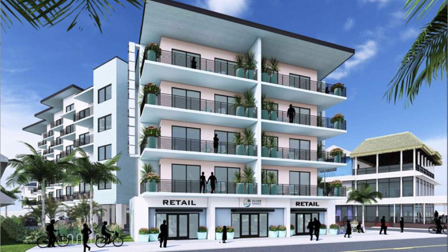 Rendering depicts proposed Silver Sands redevelopment