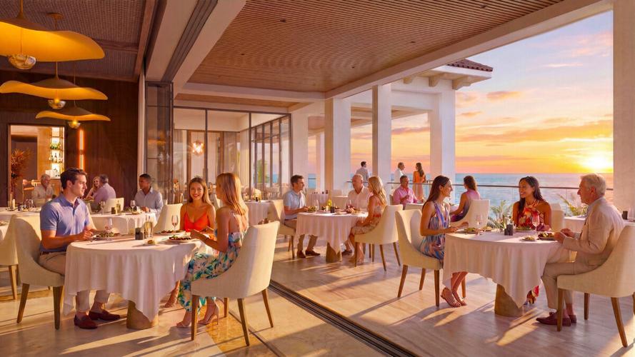 Rendering previews Paraíso dining experience