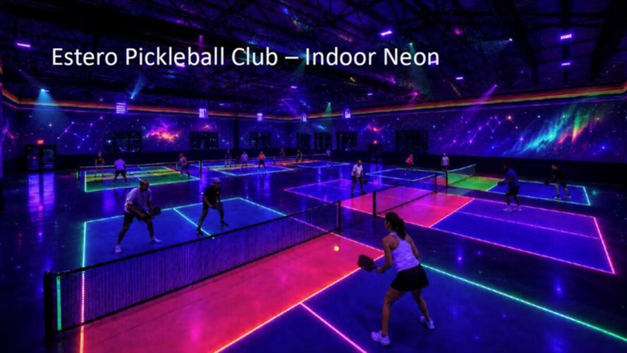 High 5 plans neon pickleball experience