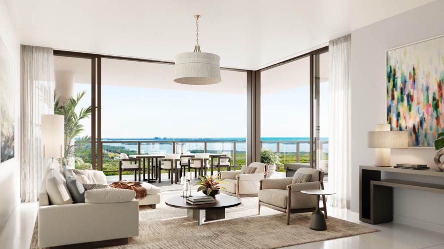 Renderings showcase luxury residences and amenities at The Island at West Bay Club