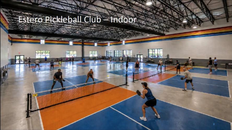 Indoor pickleball courts planned for Estero