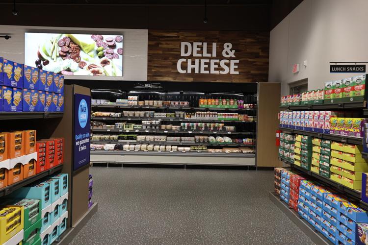 Aldi interior deli and cheese