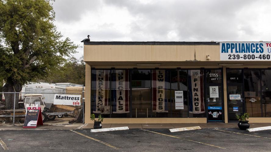 Commercial buildings in Midtown redevelopment area
