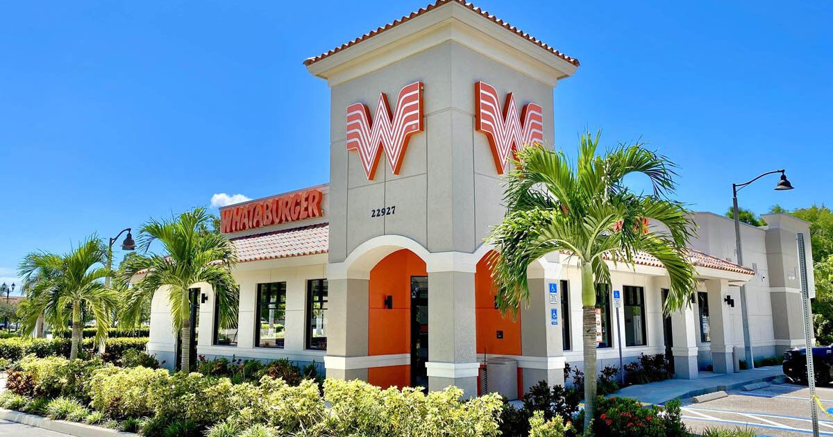 Whataburger opens second Southwest Florida spot in Estero