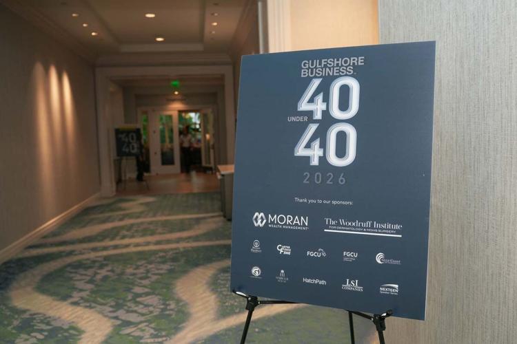 2026 Gulfshore Business 40 Under 40 celebration