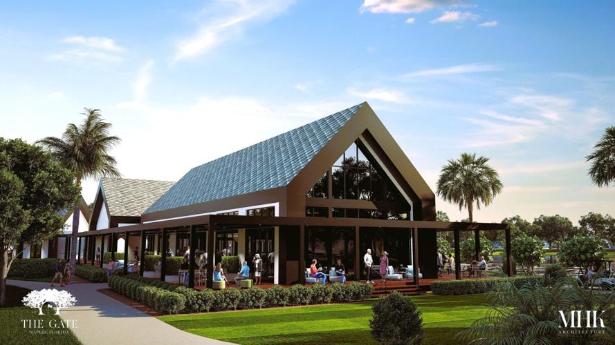 The Gate clubhouse rendering