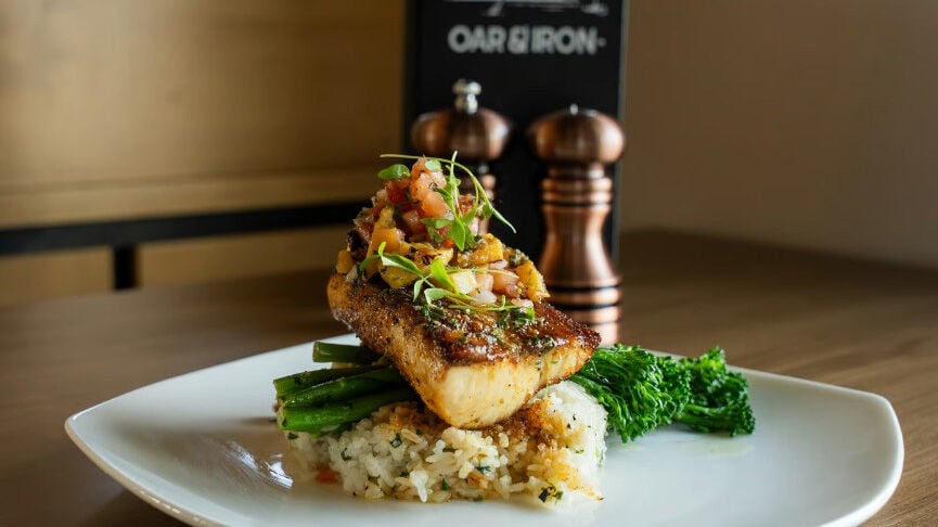 Blackened mahi-mahi highlights seafood menu