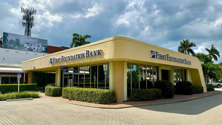 First Foundation Bank in downtown Naples