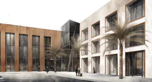 Naples College of Osteopathic Medicine rendering