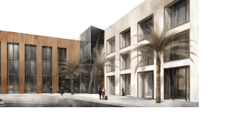 Naples College of Osteopathic Medicine rendering