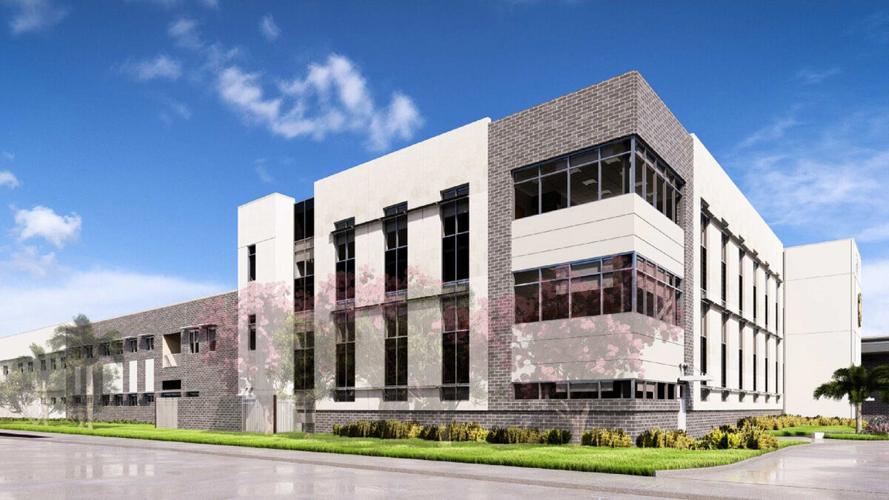 Market Street view of Fort Myers police headquarters