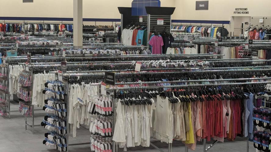 Expanded Goodwill features department store layout