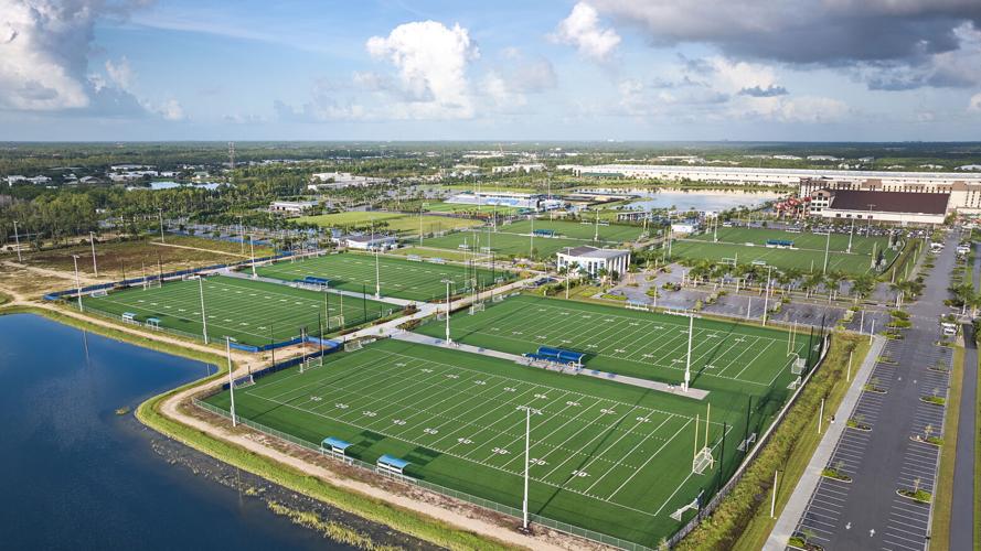 paradise sports complex naples aerial view