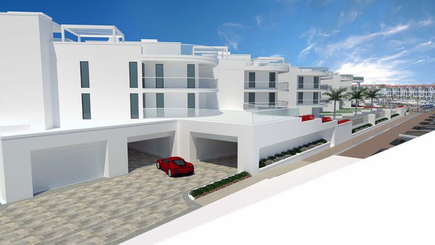 Project includes underground parking garage access
