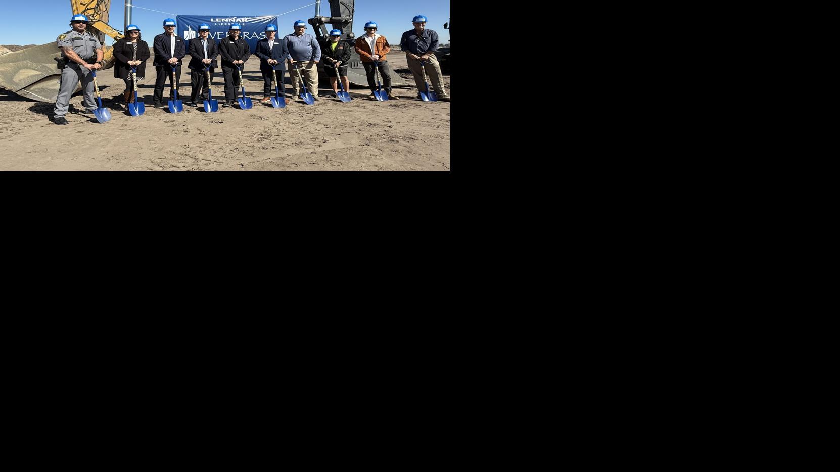 Rivergrass project team marks construction start