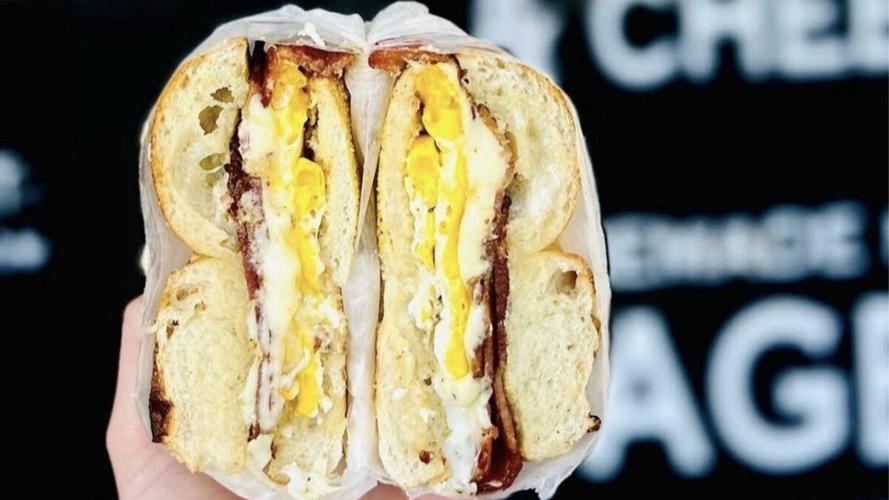 Empire Bagel Factory serves New York-style bagel sandwiches