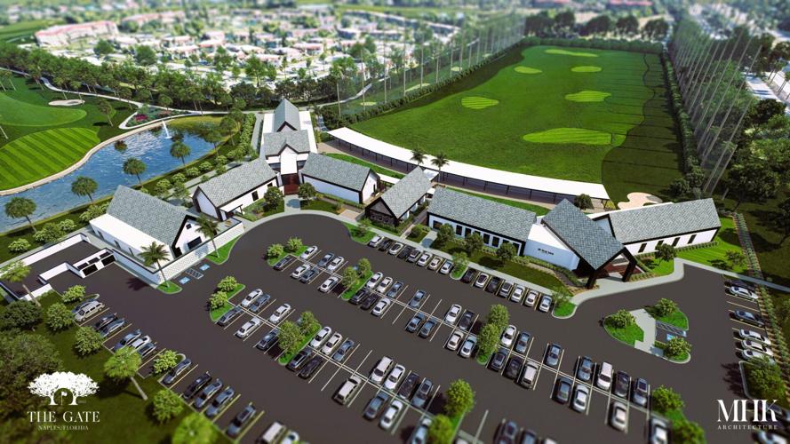The Gate aerial rendering