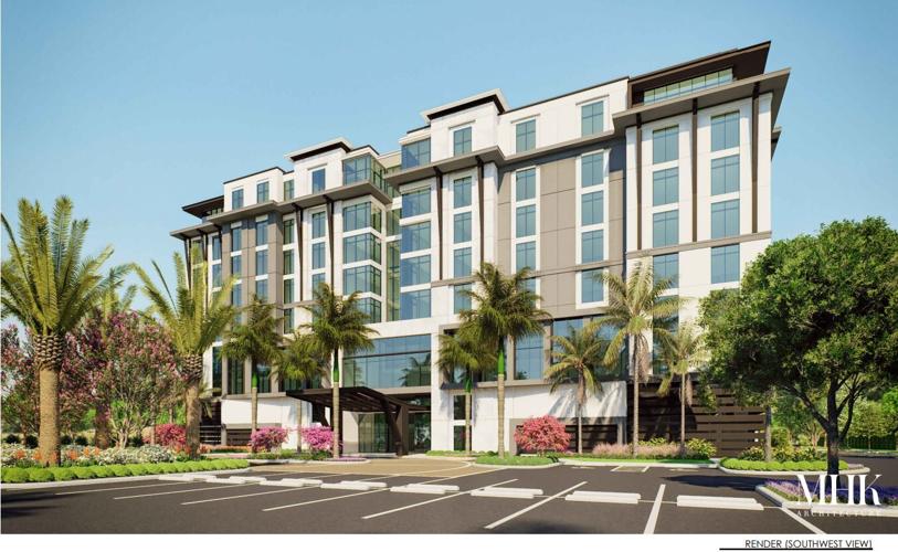 Dual brand hotel revised SW view