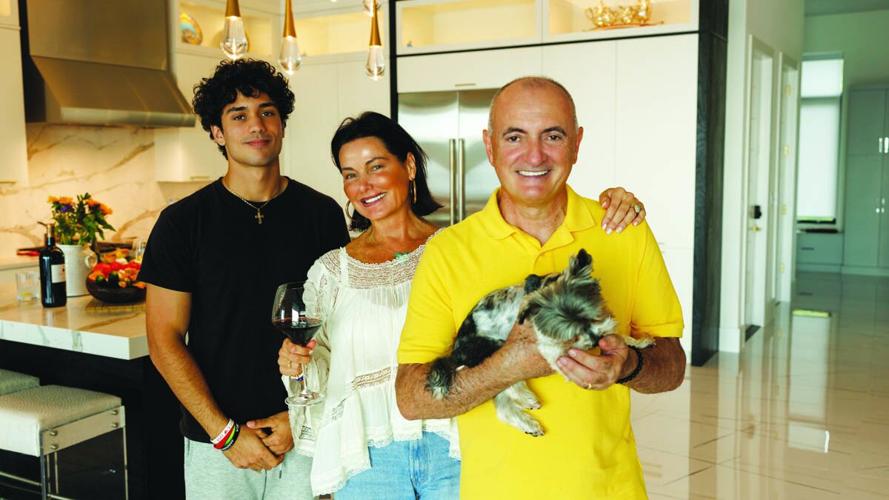 The Aielli family shares a love of food at home