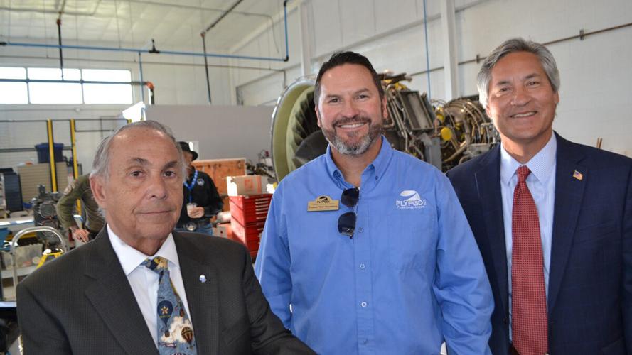 Local leaders attend CTC aviation facility opening