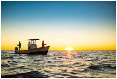 Fishing county pix men on boat