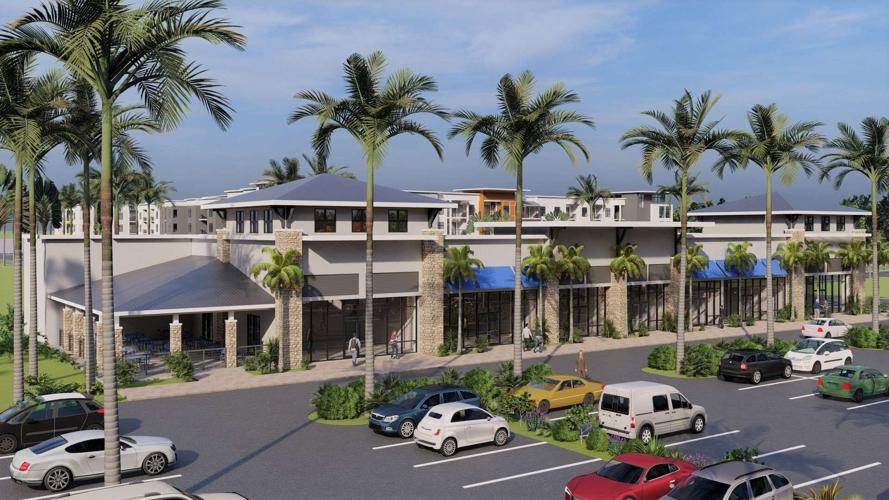 Hammock Park Retail Center rendering 1