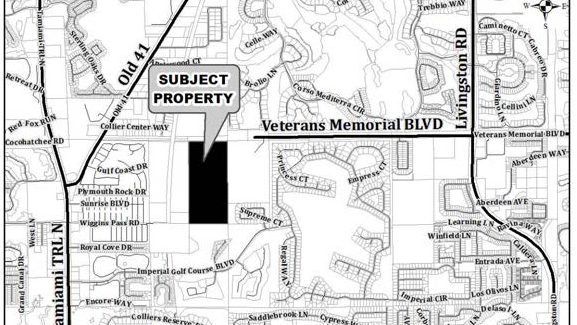 Imperial Lakes RPUD B-W map - Collier County.PNG