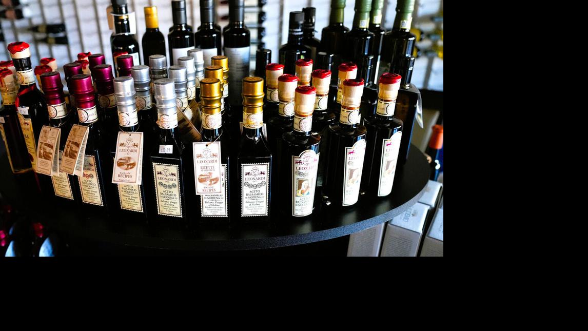 Italian balsamic and olive oils featured