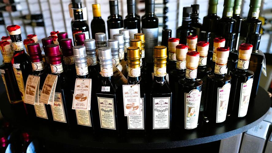 Italian balsamic and olive oils featured