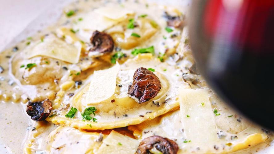 Barbatella's short rib ravioli is a family favorite