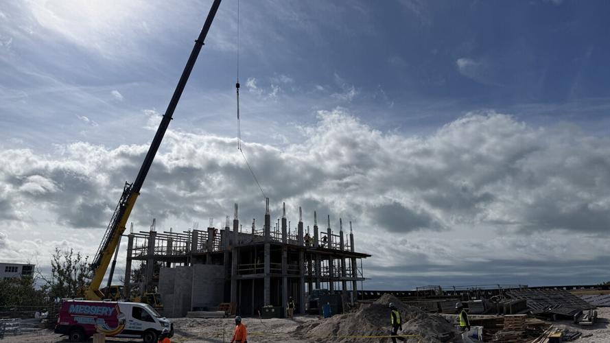 Construction begins on final By the Sea building