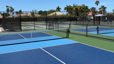 Kensington unveils new pickleball, tennis courts