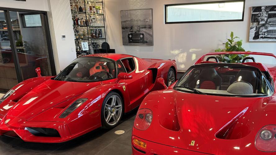 Ferraris anchor DuPont Registry’s Naples showroom