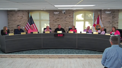 Fort Myers Beach Council disucess impact fees 10.20.25.png