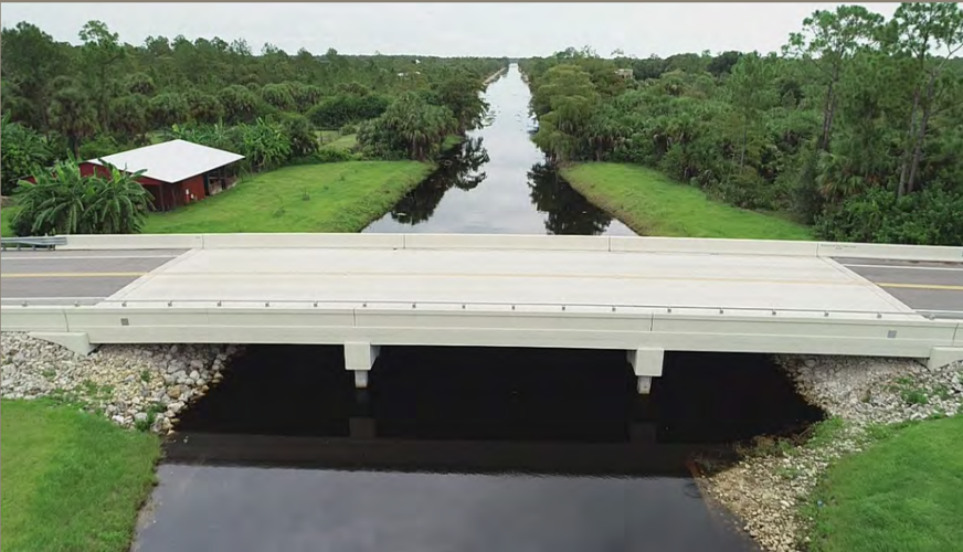 Collier County bridge rendering