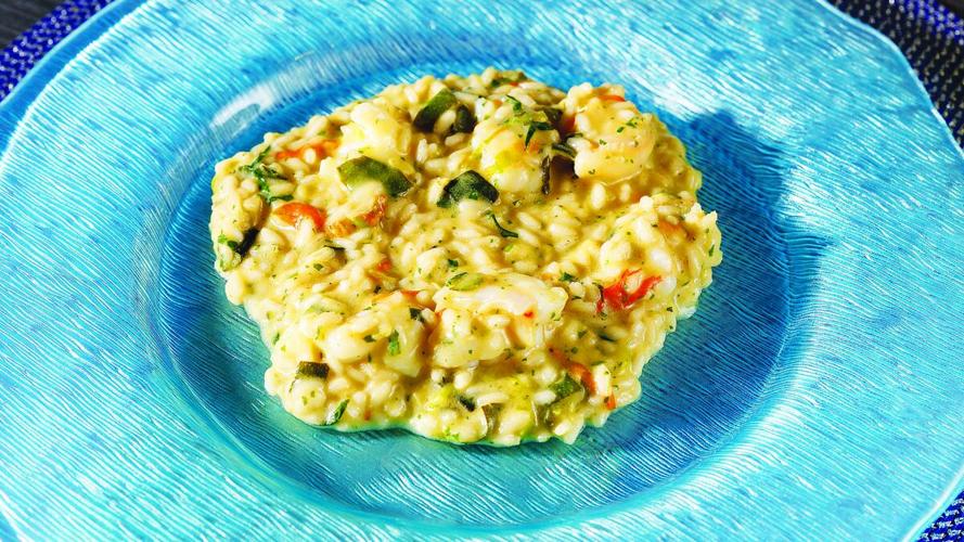 Chef Aielli’s Risotto Gamberi e Zucchine