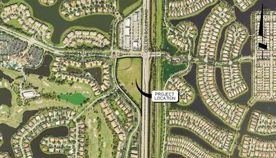 Site plan shows Adonia apartments in Lely Resort