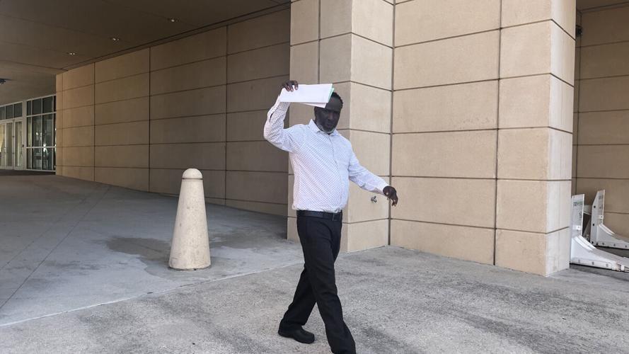 Tax preparer leaves federal courthouse after sentencing
