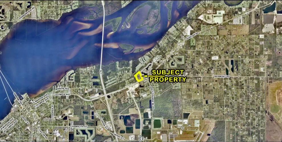 Map shows site of proposed Duncan Road development